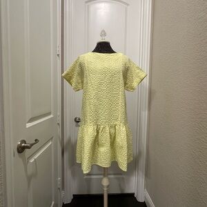 Corey Lynn Calter Yellow Ruffled Sundress Mini